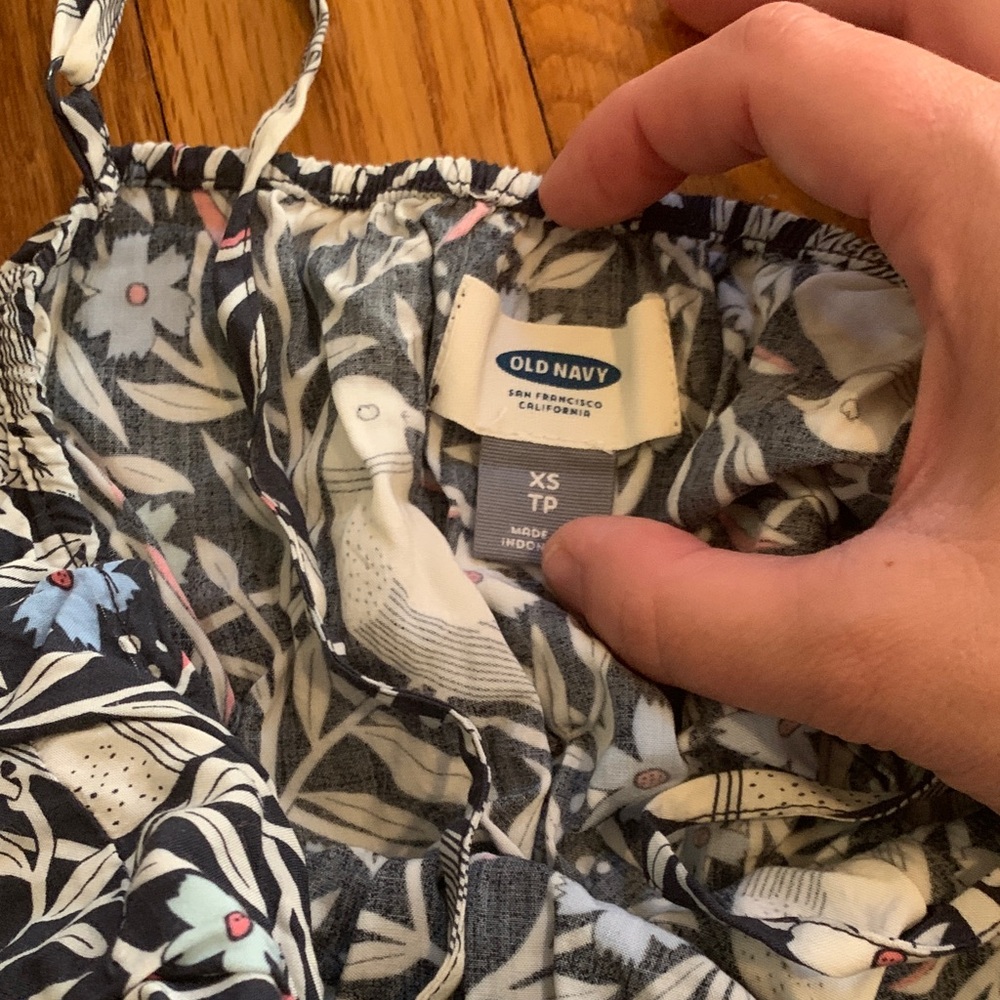 Old Navy floral bird dress - XS - Picture 5 of 5